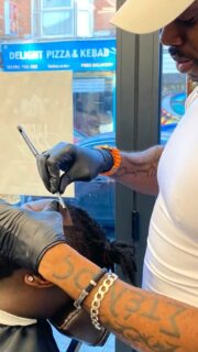 💈✂️ @izenma_sa it’s been an absolute honour to be your barber / friend. Kept you looking great for those memorisable occasions. I pray that God will continue to guide and protect you as you strive towards the next chapter of your life. Love bro 👊🏾 
————————————-

📅 BOOK ONLINE 💇🏿‍♂️💇🏻‍♂️
oehairdesign.com 👊🏾

————————————
#5starbarber #barber #barbershop #bookings #barberlove #barbering #barberstyle #bognor #chichester #fade #freshcut #freshfade #haircut  #londonroadbognor #littlehampton #menshair #oe #oehairdesign #oeshapeup #portsmouth #portsmouthuni #shapeup #skinfade #shaq #shaqdabarber #skinfademafia #students‪ #westsussex