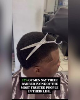 💈✂️ Studies in consumer behavior and relationship marketing suggest that trust is built through repeated positive interactions over time. For many men, the barber chair represents exactly that.

According to survey data, 73% of men consider their barber one of the most trusted people in their lives. The combination of consistency, personal connection, and regular face to face interaction creates a level of trust rarely seen in most service professions.

————————————-

📅 BOOK ONLINE 💇🏿‍♂️💇🏻‍♂️
oehairdesign.com 👊🏾

————————————
#5starbarber #blackbarber #oehairdesign #portsmouth #shaq