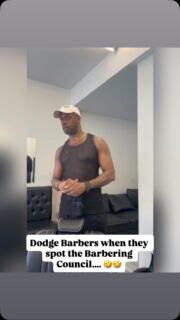 💈✂️ Dodge Barbers when they spot the Barbering Council…. 🤣🤣
————————————-

📅 BOOK ONLINE 💇🏿‍♂️💇🏻‍♂️
oehairdesign.com 👊🏾

————————————
#content #blackbarber #oehairdesign #portsmouth #shaq