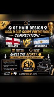 💈✂️ oehairdesign World Cup competition. 
————————————-

📅 BOOK ONLINE 💇🏿‍♂️💇🏻‍♂️
oehairdesign.com 👊🏾

————————————
#5starbarber #blackbarber #oehairdesign #portsmouth #shaq