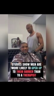 💈✂️ The barber chair has always been a place for more than a haircut.

Research has consistently shown that many men are more comfortable opening up in informal, trusted environments than in traditional therapy settings. For countless clients, that trusted space is the barbershop.

Every day, barbers hear stories about careers, relationships, family, victories, and setbacks. They build trust one appointment at a time, creating conversations that often go far beyond hair.

That doesn’t make a barber a therapist, but it does highlight the impact a great barber can have on someone’s life.
Sometimes the best thing you can offer isn’t advice. It’s simply listening.
————————————-

📅 BOOK ONLINE 💇🏿‍♂️💇🏻‍♂️
oehairdesign.com 👊🏾

————————————
#5starbarber #blackbarber #oehairdesign #portsmouth #shaq